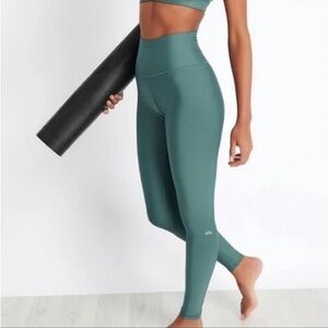 Alo Yoga Women's Seagrass Green High-Waist Leggings Sz XXS